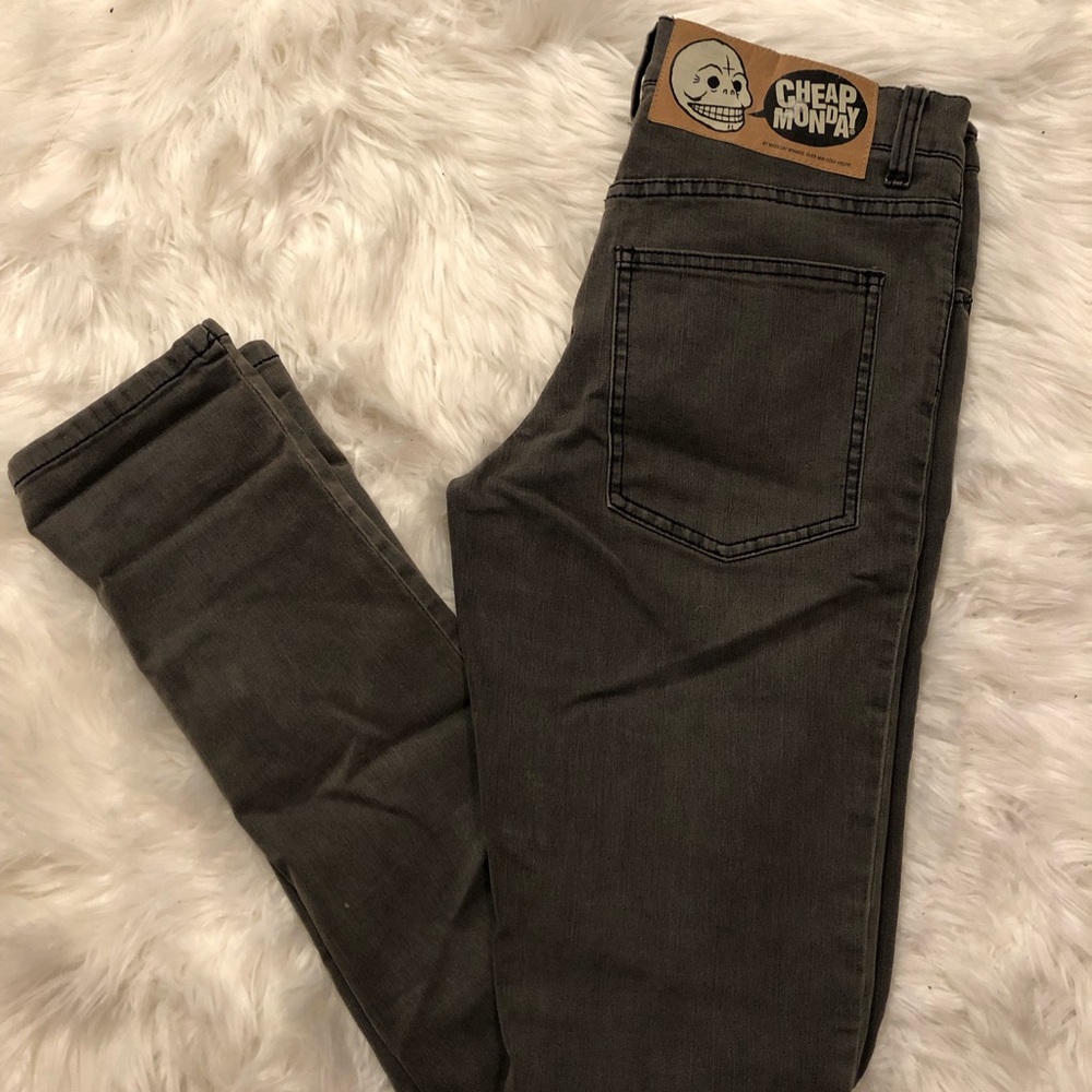 Grey Skinny Jeans